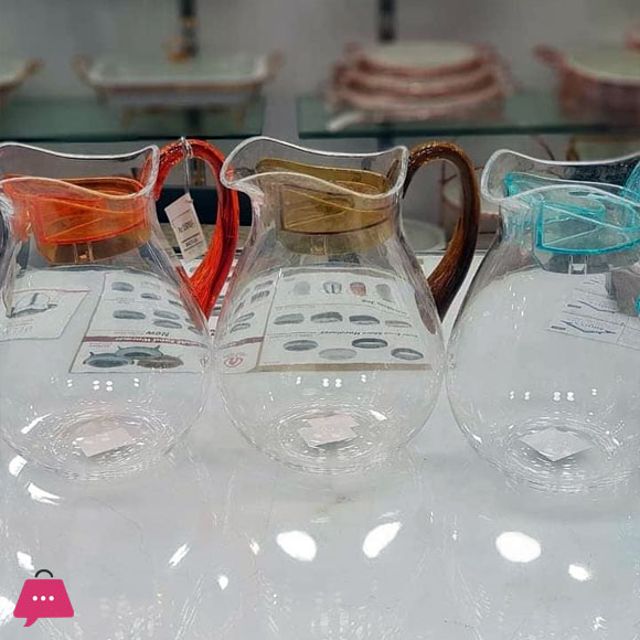 Snail Acrylic Lassi Jug Plane with Lid High Quality Taiwan Made