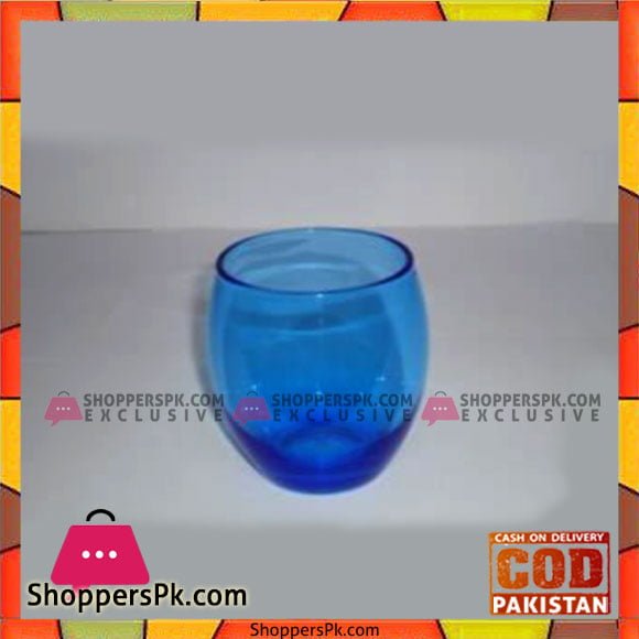 Snail Lassi Glass Plain - Bky024/0928Blue - High Quality
