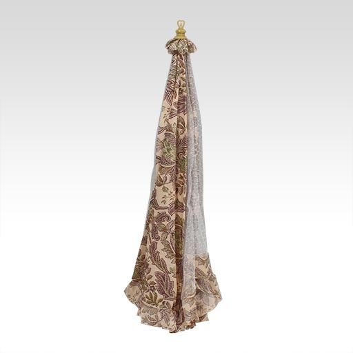MOSQUITO NET PRINTED LONG