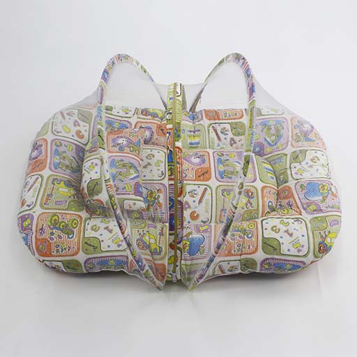 MOSQUITO NET FOLDING + PILLOW SKY BABY