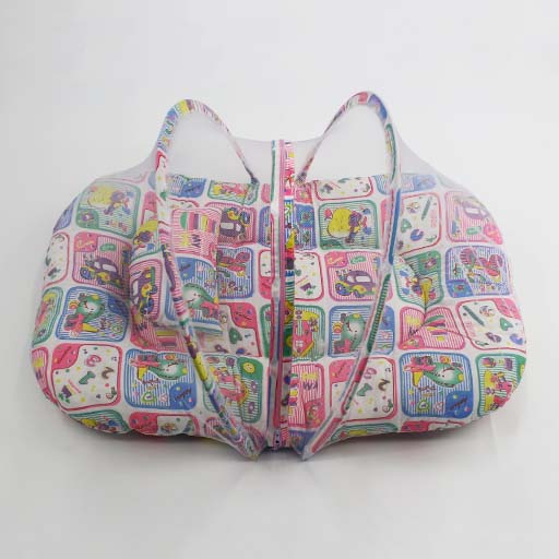 MOSQUITO NET FOLDING + PILLOW SKY BABY