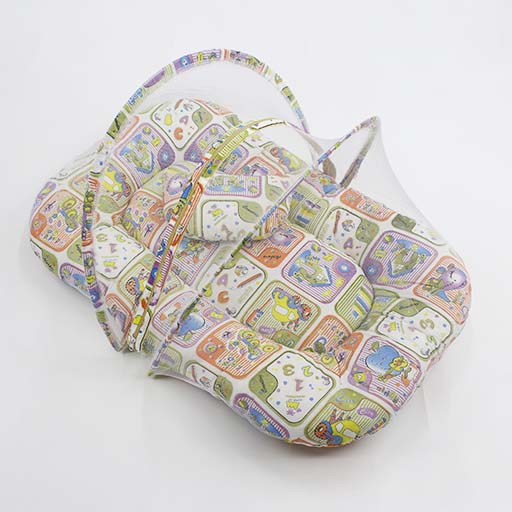 MOSQUITO NET FOLDING + PILLOW SKY BABY