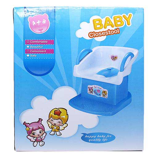 A+B BABY POTTY SEAT WITH HANDLES 1812