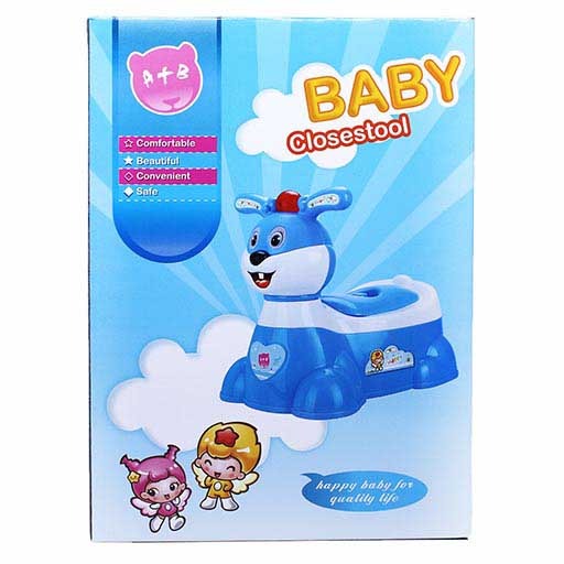 Twinkle Little Bunny Smart Potty Trainer - Seat With Safety Handle For Toddlers