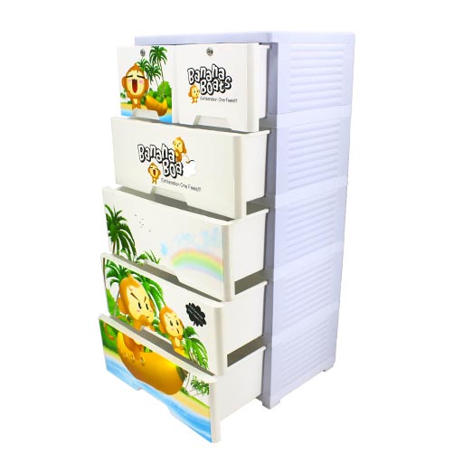 4+2 DRAWERS BLUE/WHITE BANANA BOATS 2659
