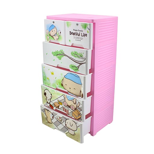 4+2 DRAWERS BLUE/WHITE BEAUTIFUL LIFE 6015