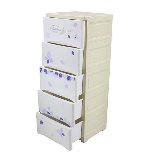 5 LAYER DRAWERS PURPLE FALLEN LEAVES 3825