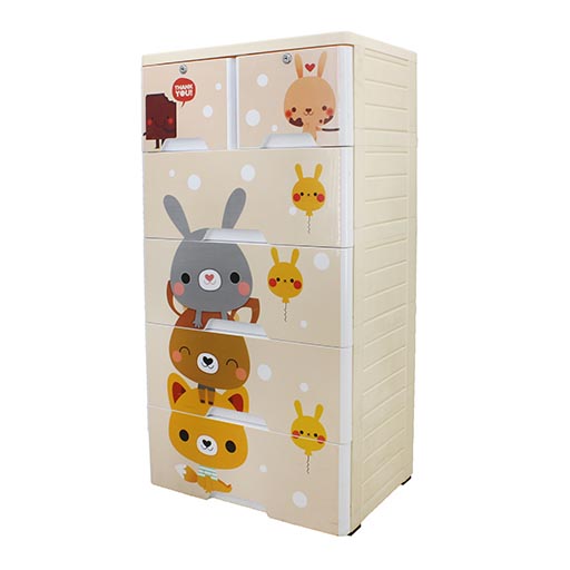 4+2 DRAWERS CHOCO CAFE 8005A