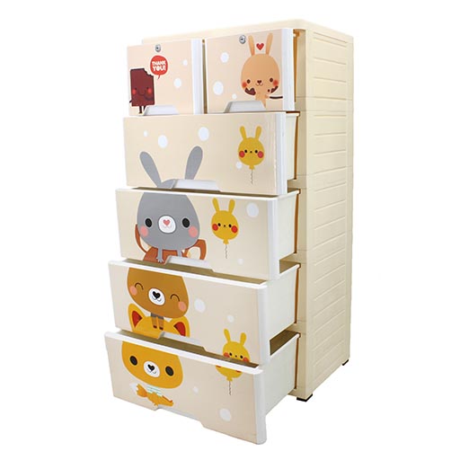4+2 DRAWERS CHOCO CAFE 8005A