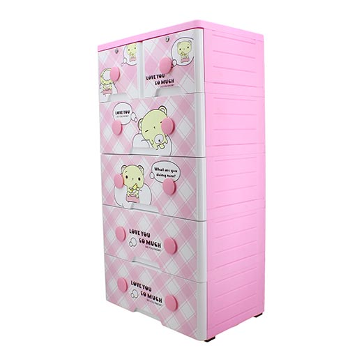 4+2 JUMBO DRAWERS HANDLE LOVE YOU 1095A