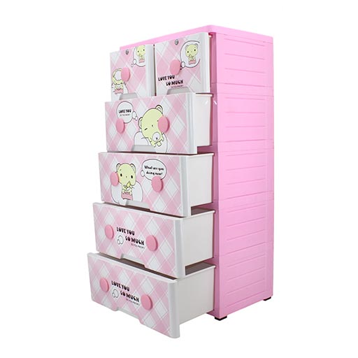 4+2 JUMBO DRAWERS HANDLE LOVE YOU 1095A