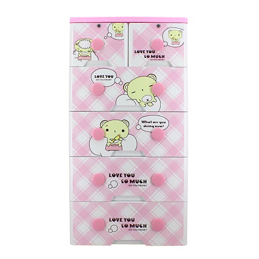 4+2 JUMBO DRAWERS HANDLE LOVE YOU 1095A