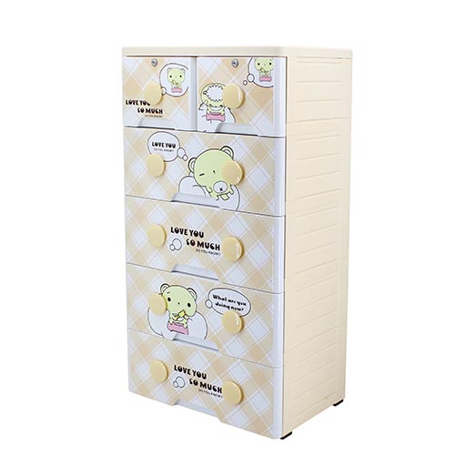 4+2 JUMBO DRAWERS HANDLE LOVE YOU 1095A