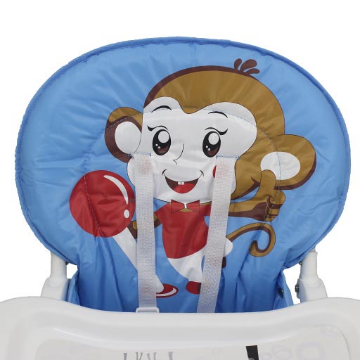 HIGH CHAIR MONKEY BLUE HC-2289