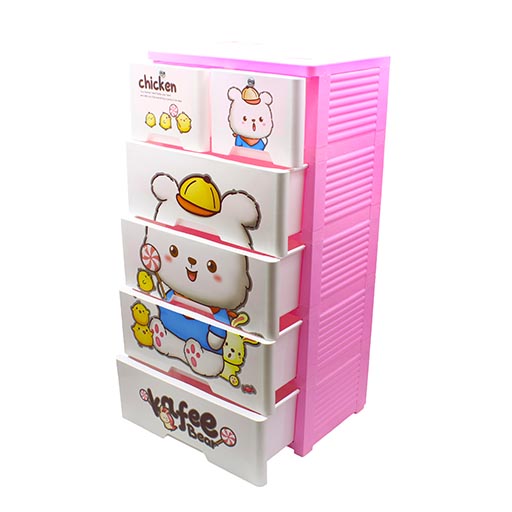 4+2 DRAWERS CHICKEN BEAR 6055