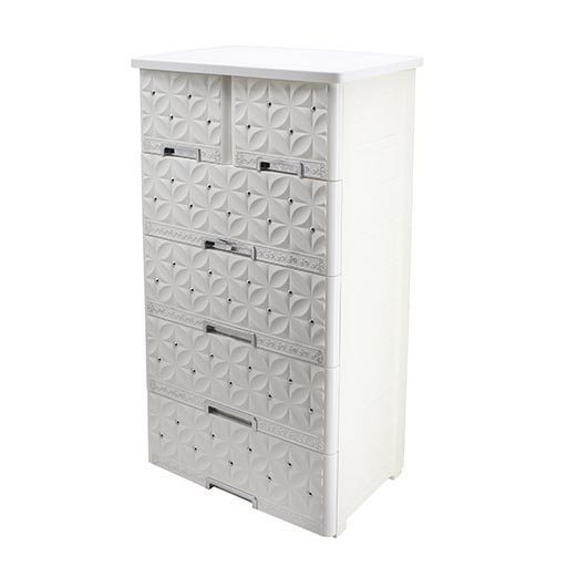 4+2 DRAWERS BEADS LIGHT YELLOW 585189