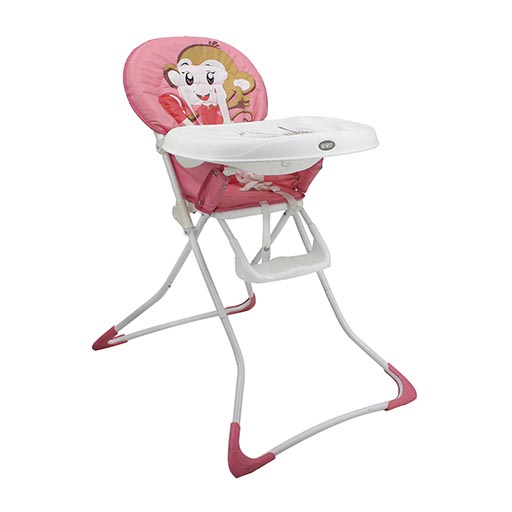 HIGH CHAIR MONKEY PINK HC-2289