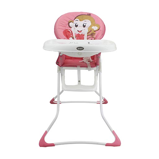 HIGH CHAIR MONKEY PINK HC-2289