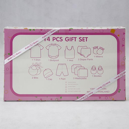 GIFT SET HALF SLEEVES BOX PRINTED 14PCS SET