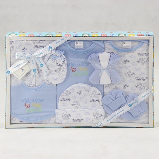 GIFT SET HALF SLEEVES PRINTED BOX 10PCS SET