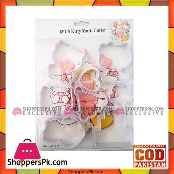 8pcs Hello Kitty Cookie Cutter Set