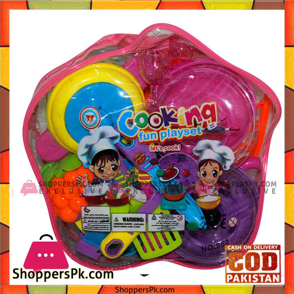 Cooking Fun Play Set For Kids