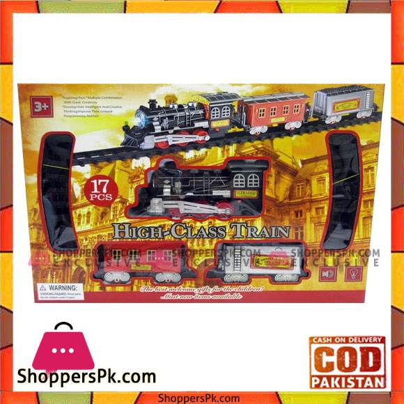 High Class Train 17 Pcs Set Toy For Kids