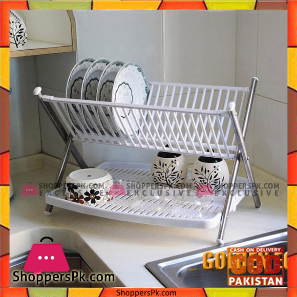 High Quality Space Saving Kitchen Organizer Dish and Bowl Shelf