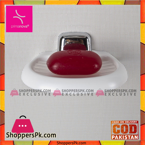 Primanova Wall Hanging Soap Dish White Turkey Made 24012