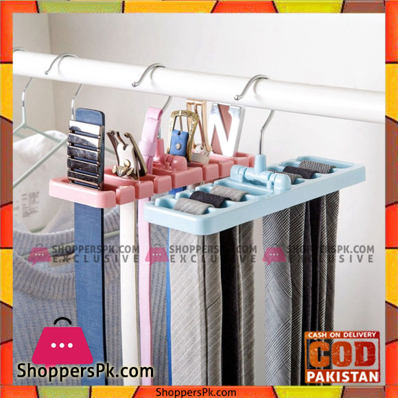 Storage Rack NeckTie Belt Space Saver Tops Scarf Hanger