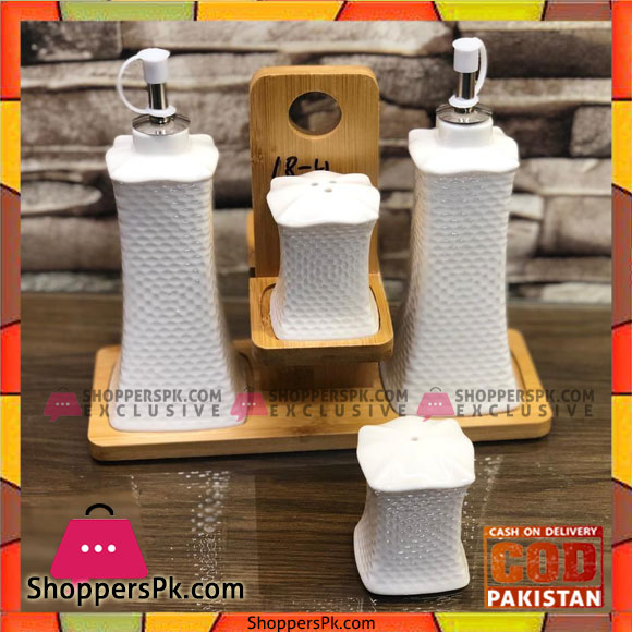 4pcs Ceramic Sauce Set