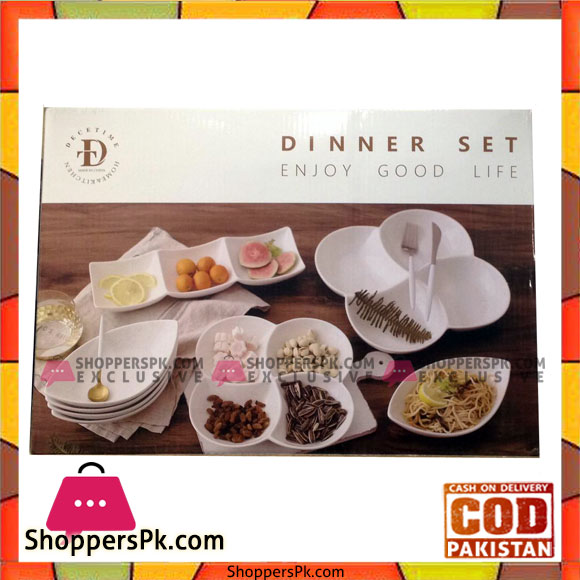 Decetime Dinner Set Enjoy Good Life