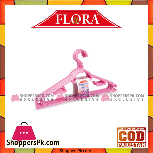 Flora Big Size Smart Clothes Hanger 6Pcs