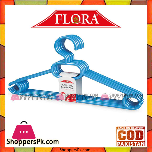 Flosoft Big Size Crystal Hanger 6Pcs