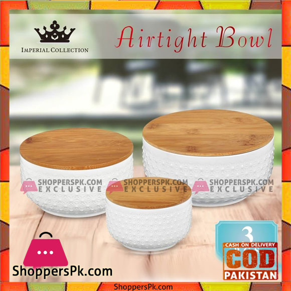 Imperial Collection 3pcs Airtight Bowl