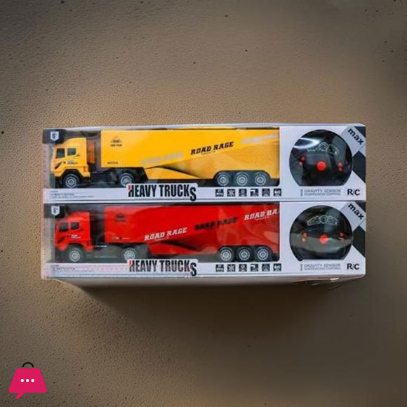 RC Construction Toy Trucks With Light -9060
