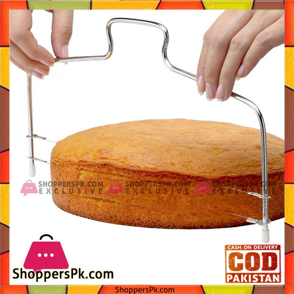 Stainless Steel Double Adjustable Wire Cake Leveler