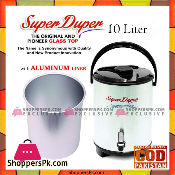Super Duper Aluminium Water Cooler 6 Liter