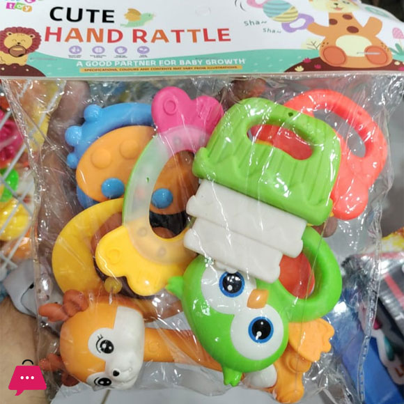 Baby Rattle & Teether Set