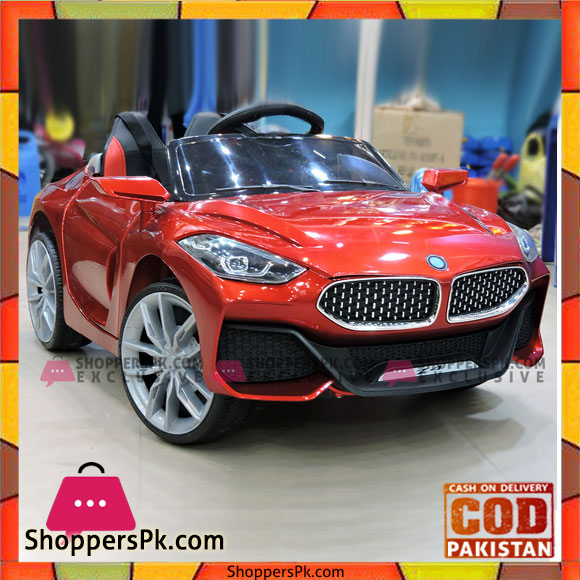 Kids BMW Z4 Rechargeable Battery Operated Ride-on Swing Function Car with Remote 1 to 7 (Years) Paint Color