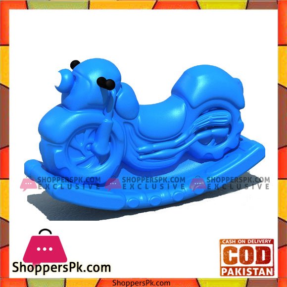 Indoor Plastic Rocking Motorcycle with Handles