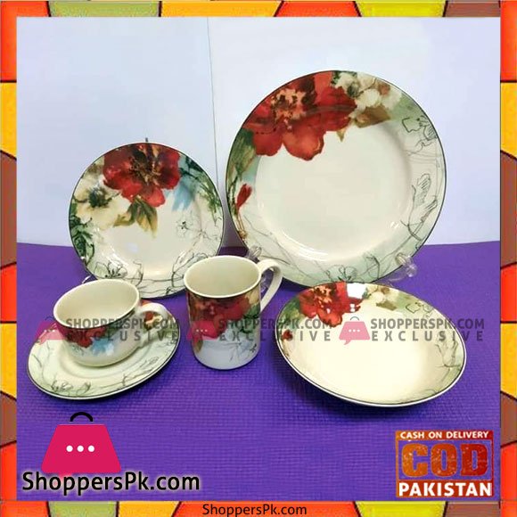 Porcelain Dinnerware Set 30 Piece