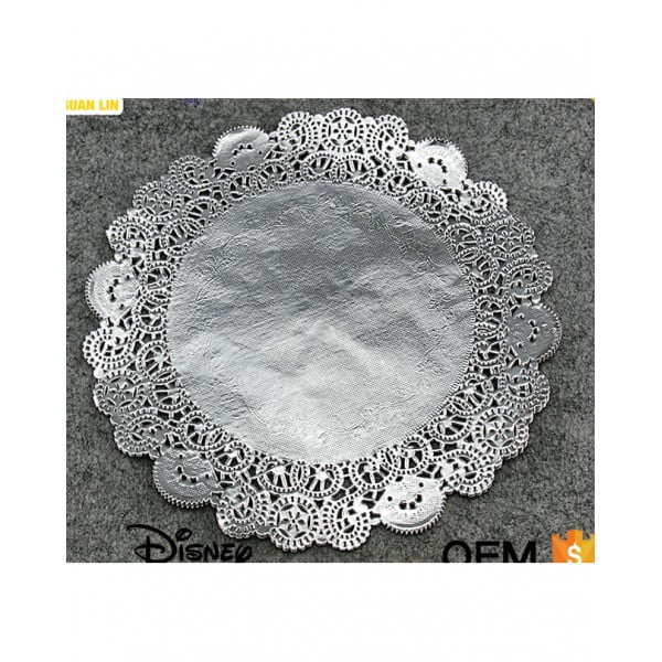 Grade Cake Doilies Silver 6.5 inch 98pcs