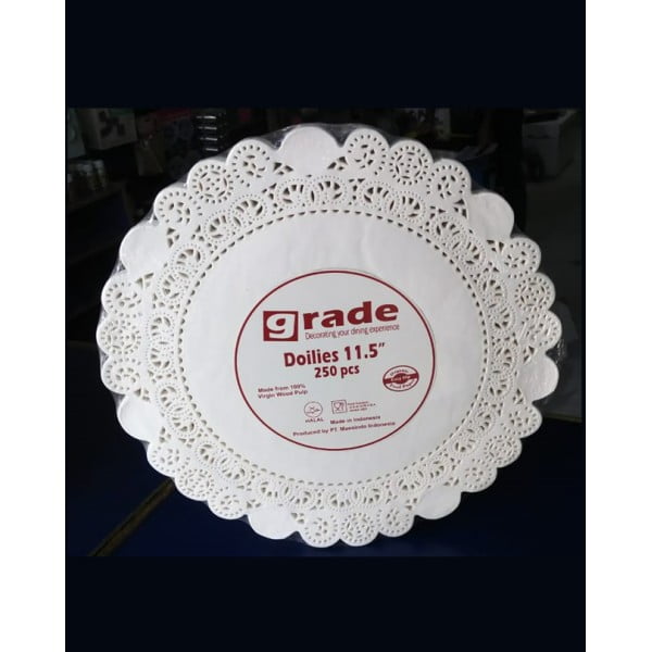 Grade Cake Doilies White 11.5 inch 250pcs