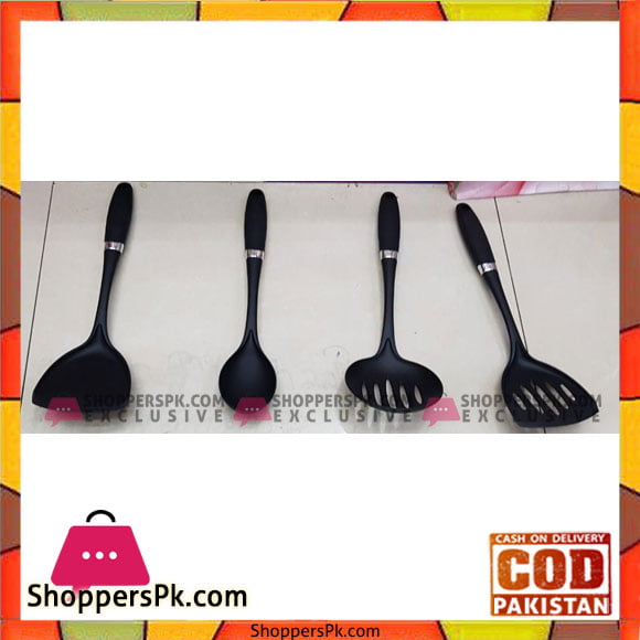 4 Pcs Non Stick Spoon Set