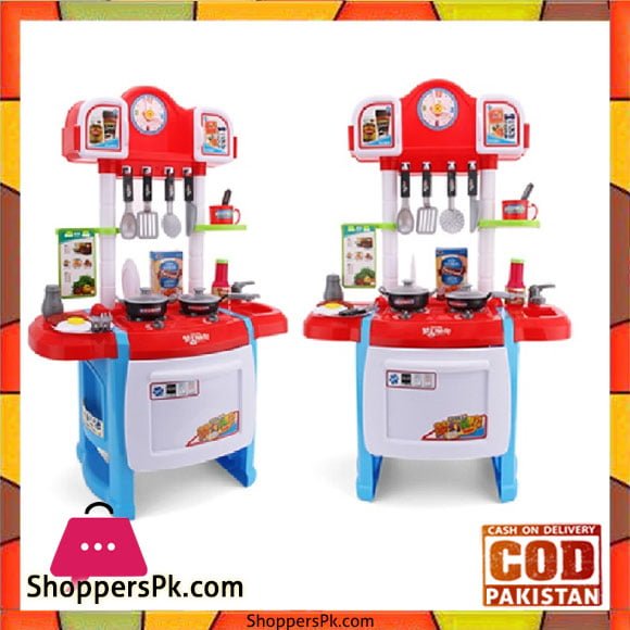 Childrens Interest Kitchen Cooking Set with Accessories Set