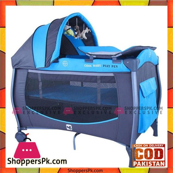Cool Baby Infant Travel Cot Bed & Baby Play Pen KDD-991B