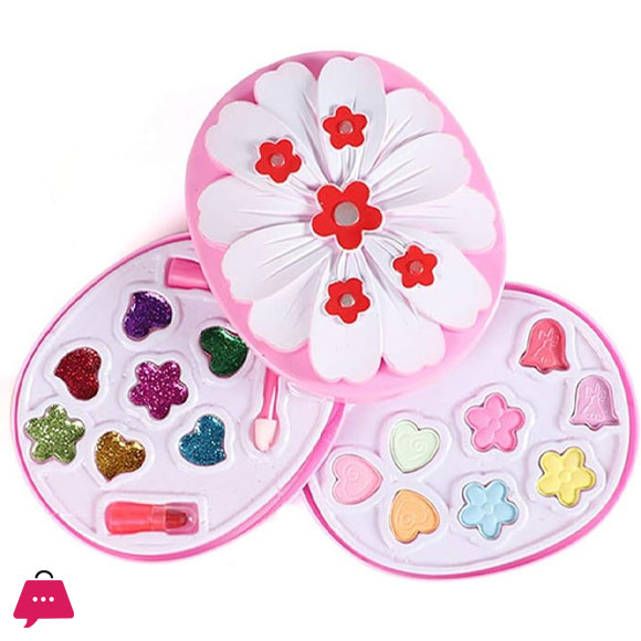 Fashion Girls Flower Make Up Set