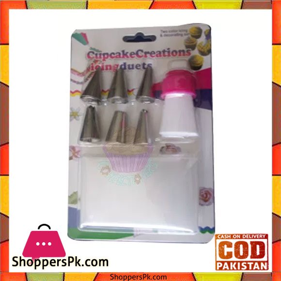 DUAL PIPING BAG & NOZZLE SET