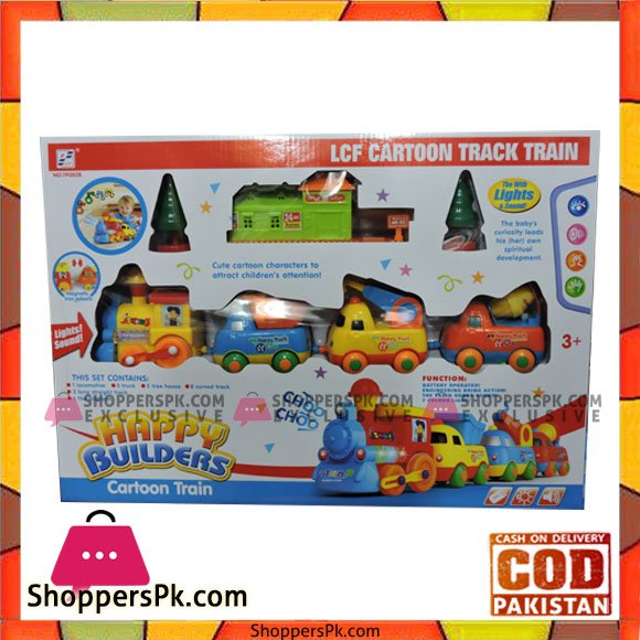 Happy Builders Track Train
